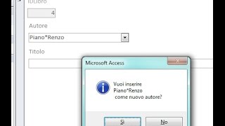 Come aggiungere un valore a una casella combinata in Microsoft Access [upl. by Atinnor171]