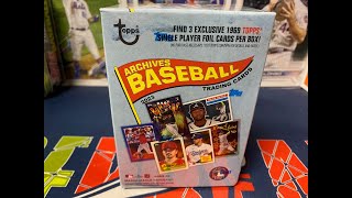 2023 Topps Heritage Blaster Box Opening One Of My Favorite Products Each Year [upl. by Hughett]