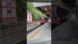 Met line 21004 train arrival into Chesham station this afternoon [upl. by Artemisa]