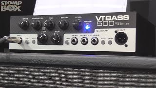 New Affordable Tech 21 VT Bass 500 Micro Amp Head amp B112 Speaker Cabinet  Musikmesse 2015 [upl. by Seamus]