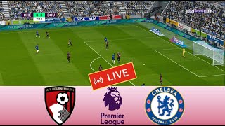 Chelsea vs Bournemouth live today Premier League Full match football simulation Gameplay PC [upl. by Mccullough157]