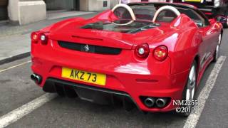 Ferrari F430 Spyder Awesome Full Throttle Accelerations [upl. by Obocaj]