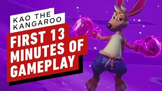 Kao the Kangaroo The First 13 Minutes of Gameplay [upl. by Manwell850]