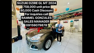 Short and honest review for all new SUZUKI DZIRE GL MANUAL 2024 MODEL [upl. by Maximilien]