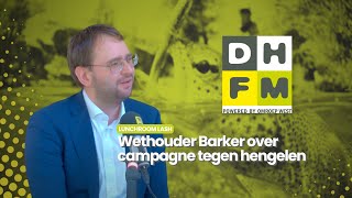 Wethouder Barker over campagne tegen hengelen  Lunchroom Lash  Den Haag FM [upl. by Sapphire]