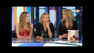 Kate Upton Cameron Diaz amp Leslie Mann quotoglequot Zac Efron Shirtless Australian Tv [upl. by Anirahtak790]