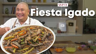 A Filipino Classic Dish Fiesta Pork Igado Recipe  Chef Tatung [upl. by Lledraw639]