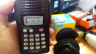 Cara Scan Frekuensi HT ICOM  IC V85 icom icomjapan icv85 ht scan frekuensi radio amatir [upl. by Hwang]