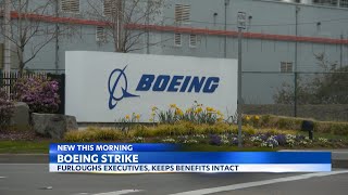 Boeing furloughs executives amid ongoing strike by 33000 union workers [upl. by Nyvek]