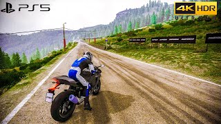 RiMS Racing Looks Realistic On PS5  Yamaha YZFR1 Free Roam Gameplay Playstation 5 4K 60FPS HDR [upl. by Aiciruam476]