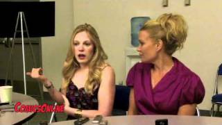 SDCC 2010  The Walking Dead Interview with Emma Bell amp Laurie Holde [upl. by Manwell653]