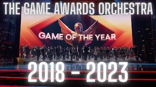 The Game Awards Orchestra GOTY Compilation  20182023 [upl. by Hecker]