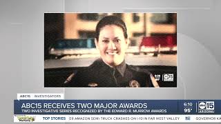 ABC15 Investigators honored with two major awards [upl. by Aronael]