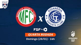 Ao vivo  Iporá EC X Morrinhos FC  Campeonato Goianão 2024 [upl. by Yoshi]