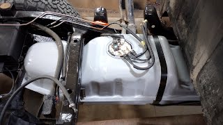 98 Chevy S10 Fuel Tank Replacement  IT RUNS [upl. by Halsey]