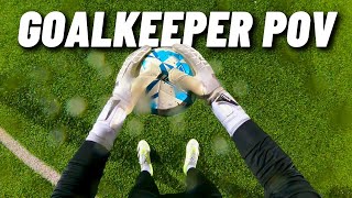 Goalkeeper POV in HIGH INTENSITY training  HEAD CAM GOALKEEPING [upl. by Igig177]