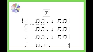 Practice Reading Rhythms with Musical Playalong Tracks 37 [upl. by Sharline]