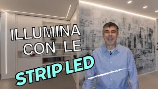 Tutte le tecniche per illuminare con le strip led [upl. by Fogg]