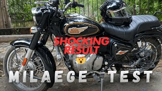 New Bullet 350 Mileage testSHOCKING RESULTS🤯 [upl. by Gilder26]