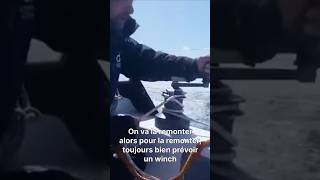 DANS LA TEMPETE AVEC UNE ANCRE FLOTTANTE ⛵ Extrait tuto ancre flottante [upl. by Luhem]