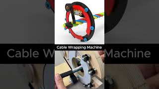 Cable Wrapping Machine mechanical solidworks machine 3ddesign mechanism engineering 3dcad [upl. by Tterag]