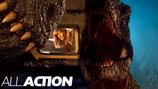 The Giganotosaurus Attacks  Jurassic World Dominion 2022  All Action [upl. by Chlori]