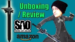 SAO Kiritos Sword Elucidator UnboxingReview [upl. by Dania]