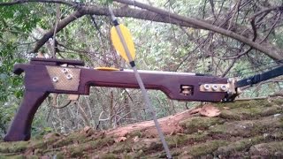 Besta Recurva Balestra caseira crossbow [upl. by Ylnevaeh]