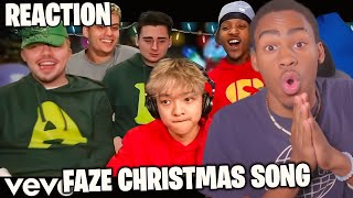 REACTING TO FAZE CHRISTMAS SONG  Last Christmas [upl. by Nadiya]