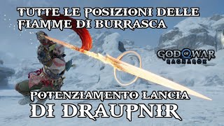 COME POTENZIARE AL MASSIMO LA LANCIA DI DRAUPNIR  GOD OF WAR RAGNAROK [upl. by Sairahcaz]