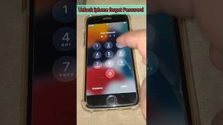 forgot passcode unlock iphone 2024 how to unlock howtounlockphoneifforgotpassword youtubeshorts [upl. by Drona]