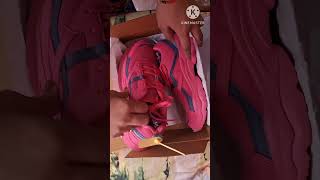 Myntra Campus women pink mesh running lace up shoes unboxing  myntrashopping shoes myntra [upl. by Dent]