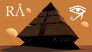 RA PYRAMID SHIP FROM STARGATE [upl. by Goles687]