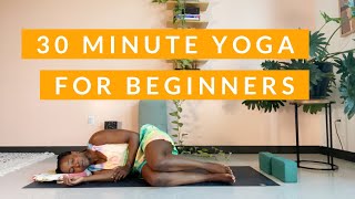 30 Minute Yoga for Beginners  Yoga by Biola [upl. by Ronal]