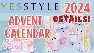 Is the 2024 YesStyle Advent Calendar WORTH IT [upl. by Neitsirhc891]