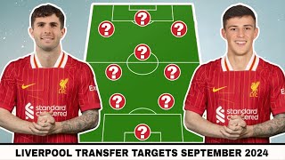 Liverpool New Lineup with Pulisic amp Rohl Possible Transfers ✅ LFC Transfer News amp Rumours September [upl. by Pinckney]