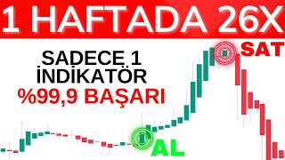 1 İNDİKATÖR ile �9 KAZANÇ ORANI  TRADINGVIEWDAKİ GİZLİ ALSAT SİSTEMİ  ÖZEL KODLARIYLA [upl. by Bushore945]