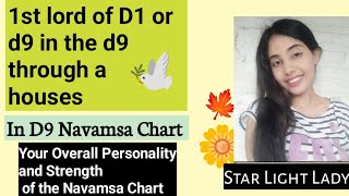 Placement of the Lagna lord of D1D9 in the Navamsa D9 CHART [upl. by Anha64]