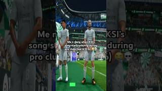 KSI’s Song Saved Our Club from Relegation 😭💀 soccer fc25 [upl. by Kendry]