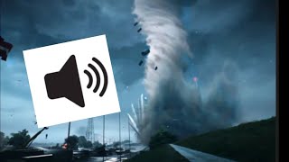 Realistic tornado sound effects 🌪️ [upl. by Ariam889]