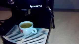 Nespresso D150 Espresso Cappuccino Machine in Action [upl. by Ramgad697]