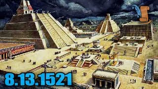 Today In History Siege of Tenochtitlan [upl. by Oigolue22]