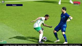 PES 21 GAMEPLAY DE VIDEO GAME DE PLAYSTATION 5 🔴 Live Play Now In PS5 Simulation [upl. by Jack]