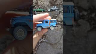 Toyota Land Cruiser FJ40 1980 Blue Rusted shorts toyota landcruiser offroad classic fj40 [upl. by Adnima147]