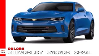 Chevrolet Camaro 2018 Colors [upl. by Kcira]