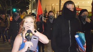 Kaitlin Bennett Meets Antifa [upl. by Aneleh]