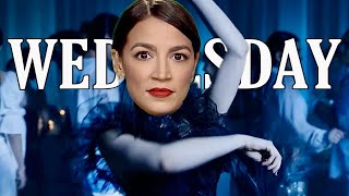 Wednesday Addams Family Dance with Joe Biden  try not to laugh [upl. by Schmidt353]