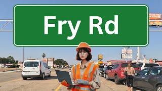 Fry Rd  Katy Texas  Road Assessment  Entire Length [upl. by Nylirahs]