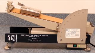 3225 Coefficient of Friction Tester [upl. by Wardlaw]