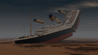 RMS Titanic sinks like SS Edmund Fitzgerald [upl. by Aneles]